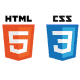 Logo for HTML and CSS